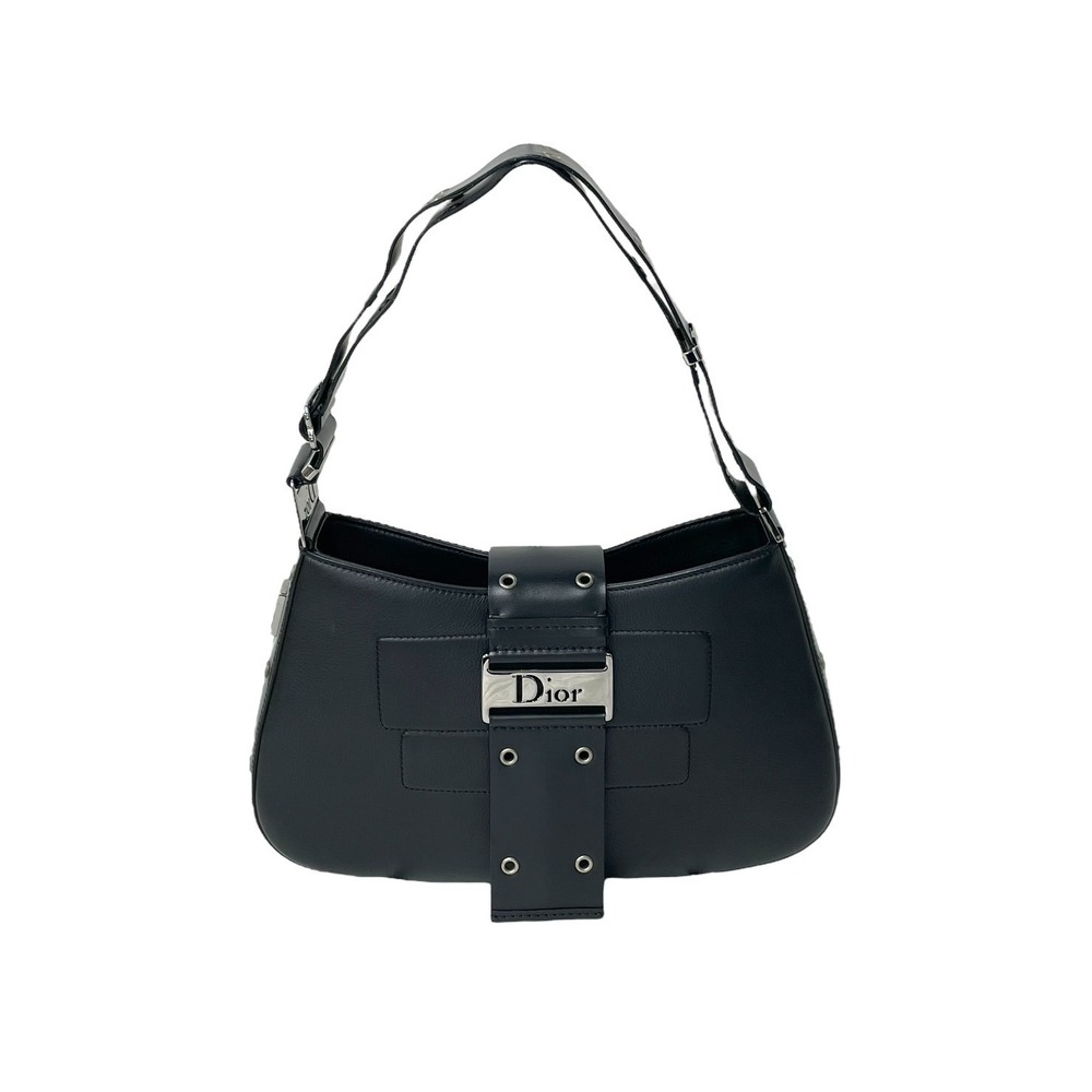 Christian Dior Street Chic Shoulder Bag Leather B… - image 1
